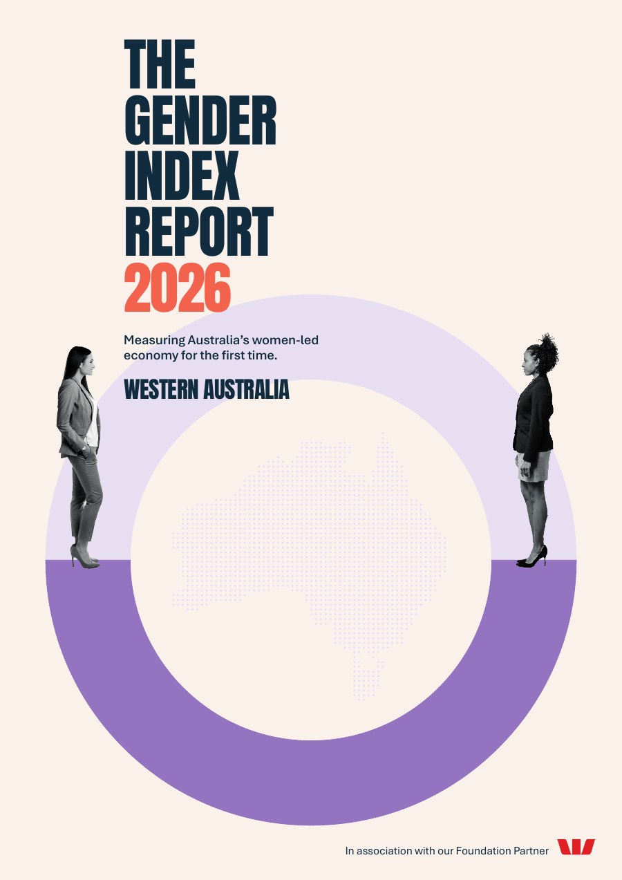 Cover of The Gender Index Australia 2026 Western Australia report